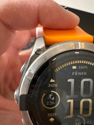 Garmin Fenix 8 51mm AMOLED Zafiro Naranja