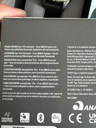 Garmin Fenix 8 Pro 47mm AMOLED Sapphire
