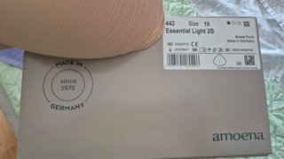 Prótesis externa mastectomía Amoena Talla 10-10.5