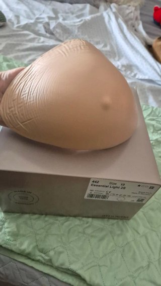 Prótesis externa mastectomía Amoena Talla 10-10.5