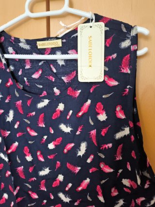 lote 2 Blusas sin mangas SABELOTODO Talla XXL