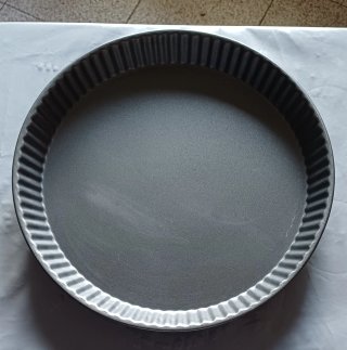 Molde metálico para tarta