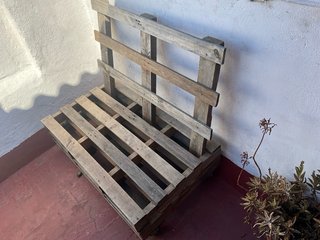 Sofá de Palets para Terraza