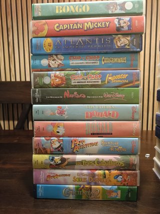Películas VHS Walt Disney Colección Variada