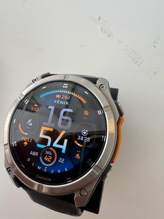 Garmin Fenix 8 51mm AMOLED Zafiro Naranja