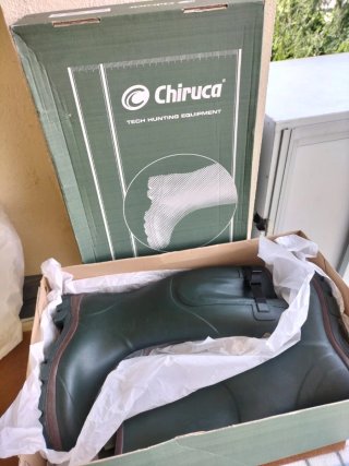 Botas de agua Chiruca tipo caza,.montar a caballos