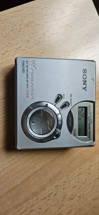 MiniDisc Sony MZ-N510 Net MD + Discos