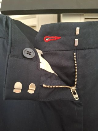 Pantalón Chino Azul Marino Tommy Hilfiger T.42