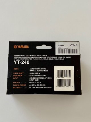 Afinador Yamaha YT-240