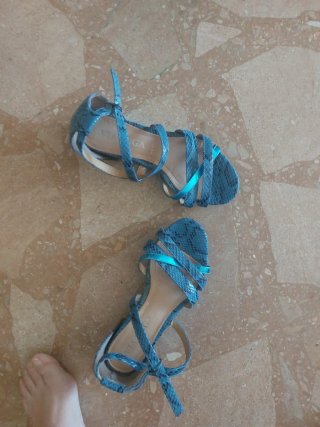 Sandalias piel  via spiga Talla 37