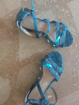Sandalias piel  via spiga Talla 37