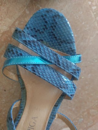 Sandalias piel  via spiga Talla 37