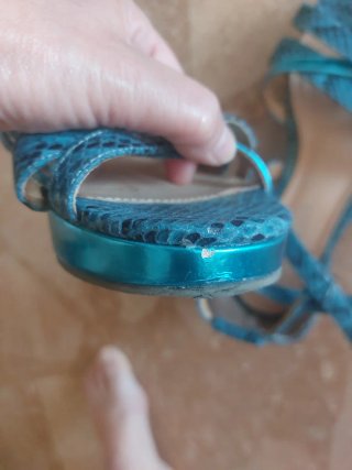 Sandalias piel  via spiga Talla 37