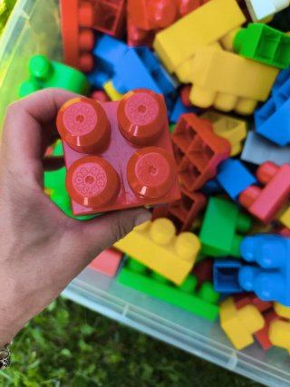 Bloques de construcción infantiles,marca megablock