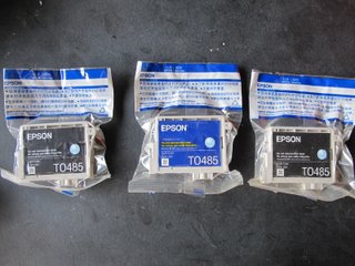 11 unidades Tinta Serie Epson T048x Stylus Photo