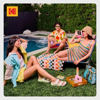 Kodak cámara digital instantánea portátil color