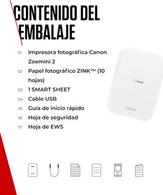 Canon impresora instantánea compacta sin tinta