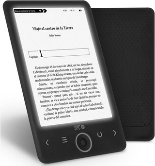 SPC ebook ligero retroiluminado portátil lectura
