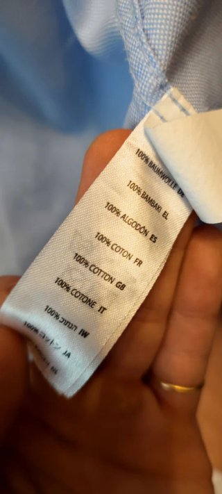 Camicia DAN JOHN azzurra