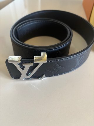 Cintura Louis Vuitton LV in pelle