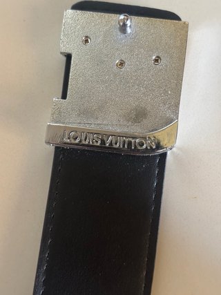 Cintura Louis Vuitton LV in pelle