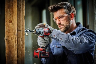 Einhell taladro percutor batería motor
