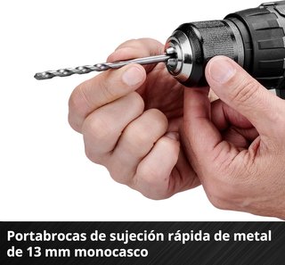 Einhell taladro percutor batería motor
