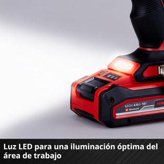Einhell taladro percutor batería motor