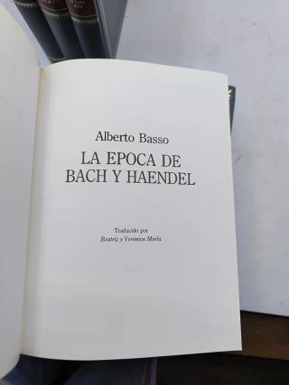 Historia de la música. 7 tomos