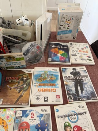 Nintendo Wii + 17 juegos y accesorios