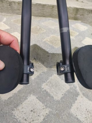 Acoples Manillar Bicicleta Negro