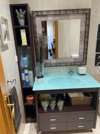 Mueble baño y columna