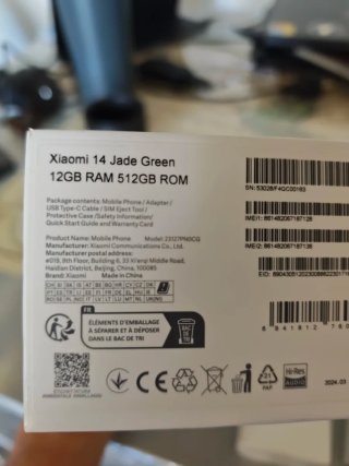 Xiaomi 14 512gb SSD 12gb Ram