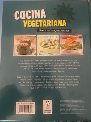 Cocina vegetariana recetas variadas para cada día