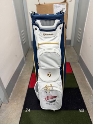 Bolsa de Carro Taylormade Azul y Blanca