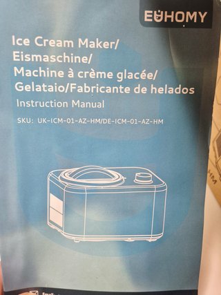 Máquina de Helados Automática EUHOMY
