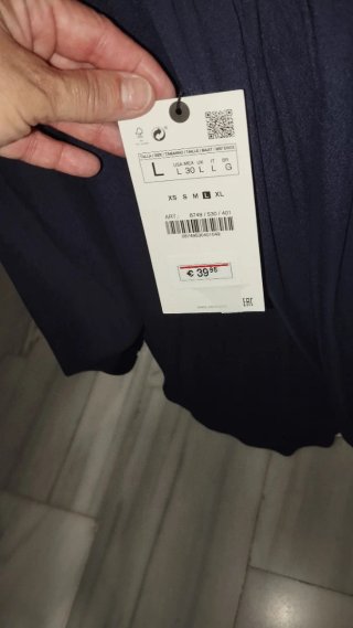 Camisa Zara Negra Nueva