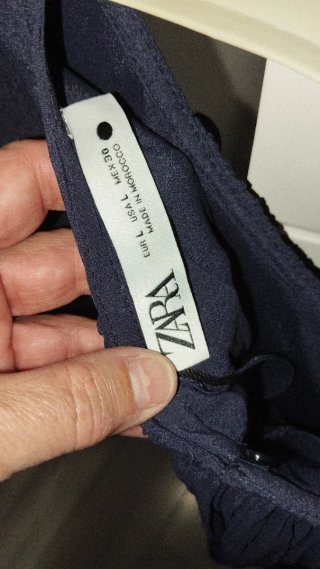 Camisa Zara Negra Nueva