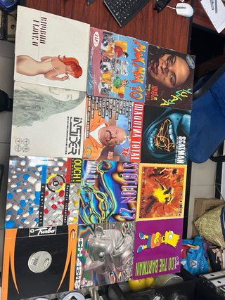 Coleccion de discos de vinilo años 80 y 90