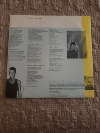 Vinilo Radio Futura La Ley del Mar
