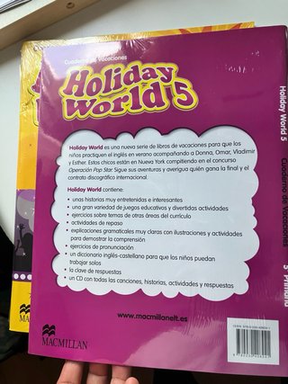 Cuaderno vacaciones nuevo ingles macmillan 5to pri