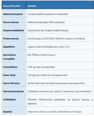 Chaqueta Bela Bradley XS