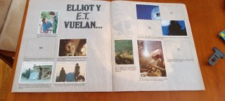 Álbum cromos E.T. Ediciones Este incompleto