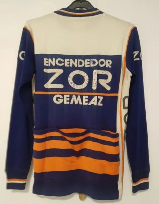 Maillot Ciclismo Zor gemeaz Encendedor Manga Larga