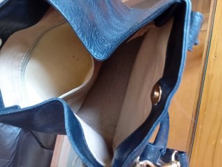 Bolso Negro Cuero