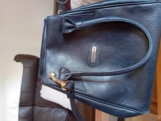 Bolso Negro Cuero
