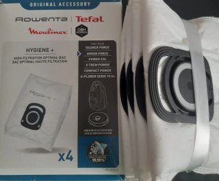 Bolsas Rowenta Tefal Hygiene+ x4