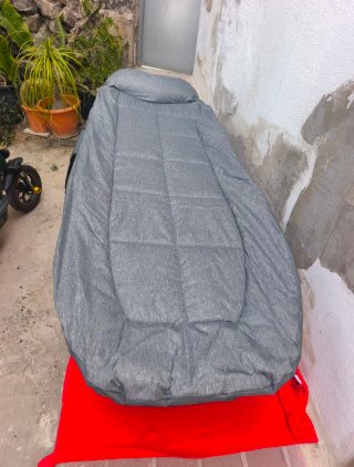 Tumbona,cama portátil ,Hamaca Plegable Gris