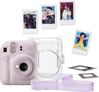 - Instax cámara instantánea con lente selfie