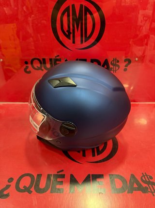 Casco Moto WAYSCRAL Jet Azul Mate Talla L